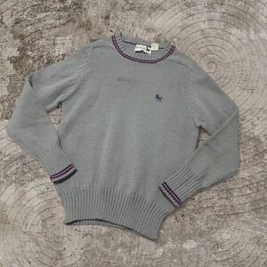 Vintage 90s Hunter's Glen Crew Neck Sweater Medium Preppy classic minimalist